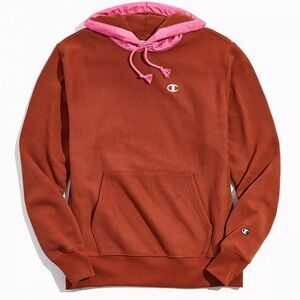 Champion UO Exclusive Colorblock Nylon Hoodie Sweatshirt
